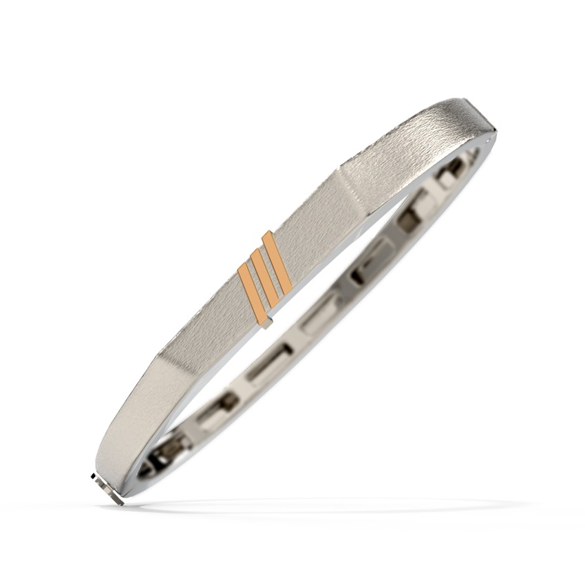 Fenil Platinum Bracelet For Men