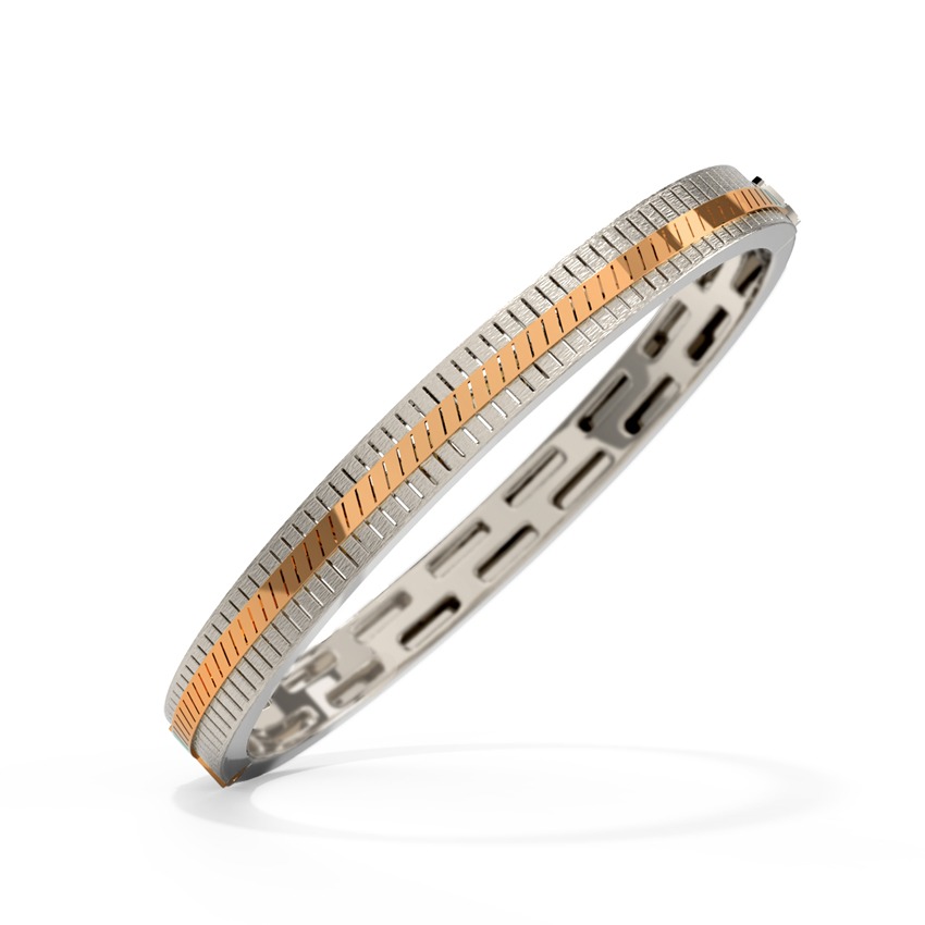 Amey Platinum Bracelet For Men