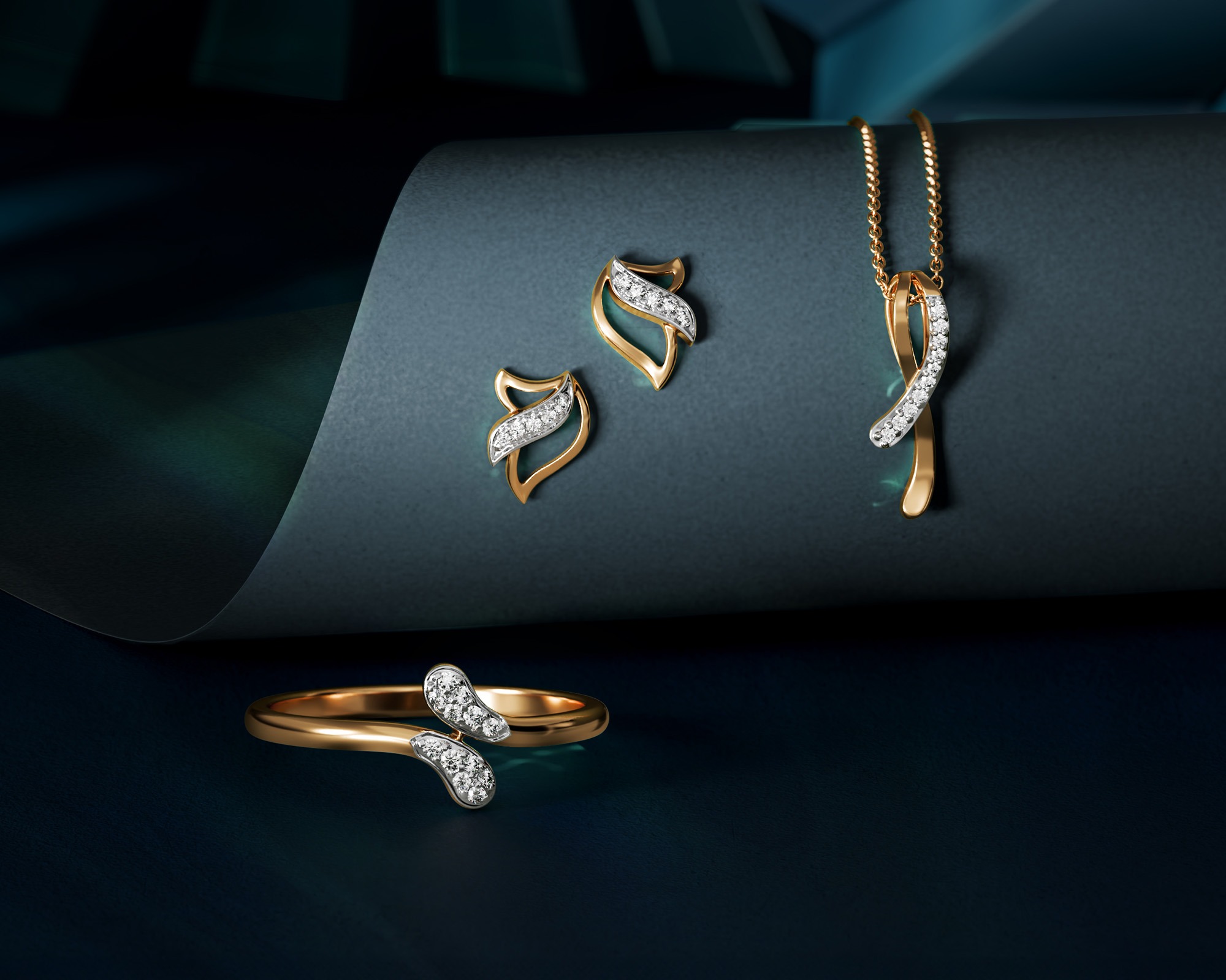 natural diamond jewellery starting at Rs 5000