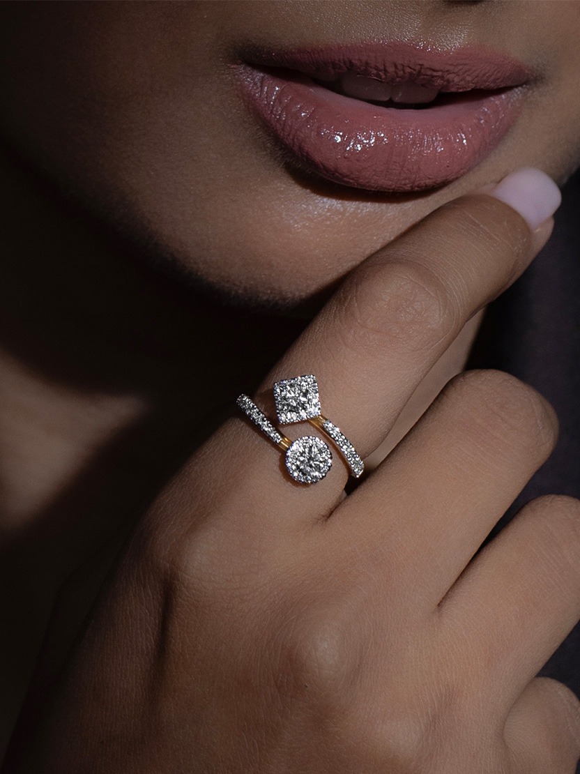 CaratLane toi et moi ring
