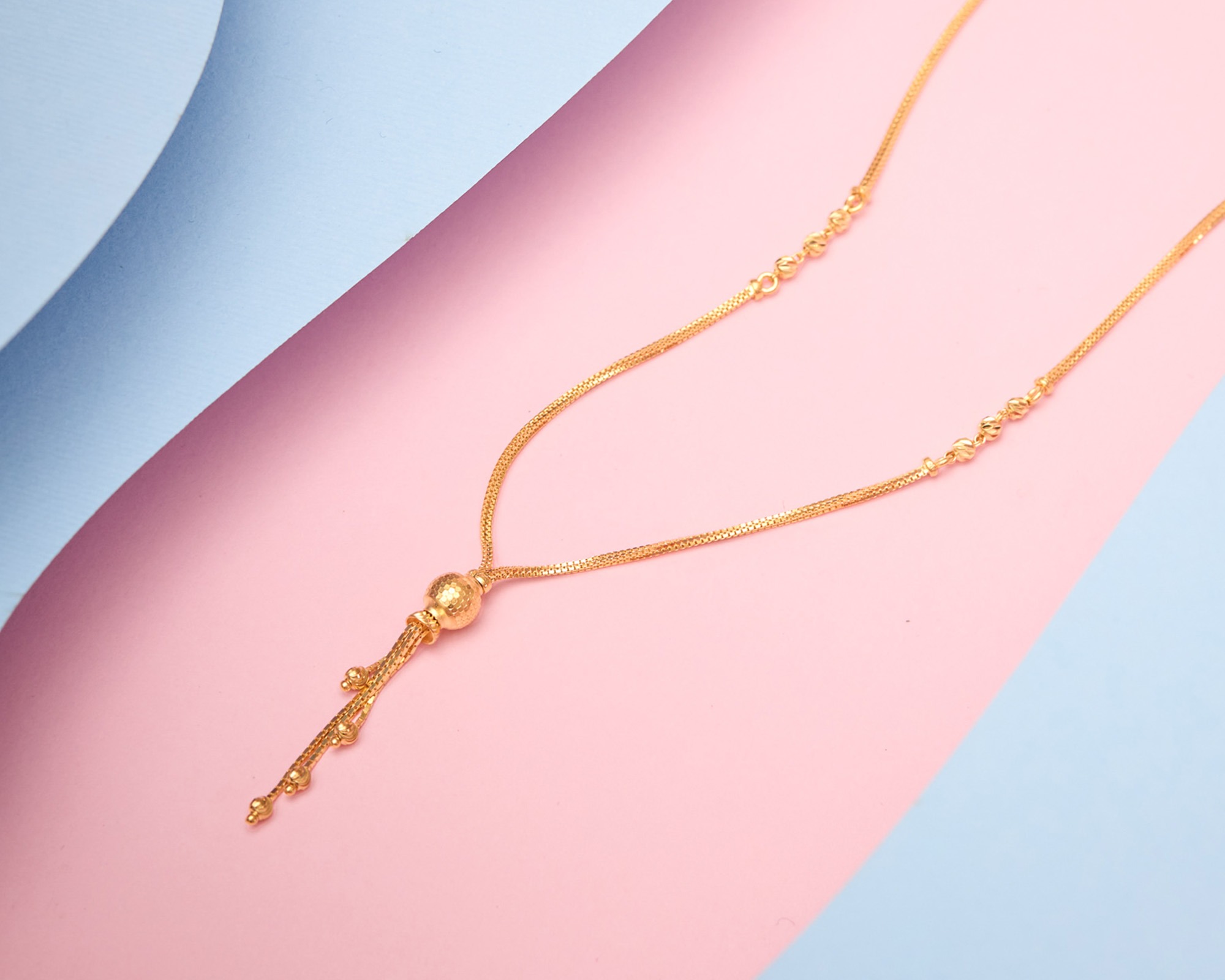 gold chain for women 22k