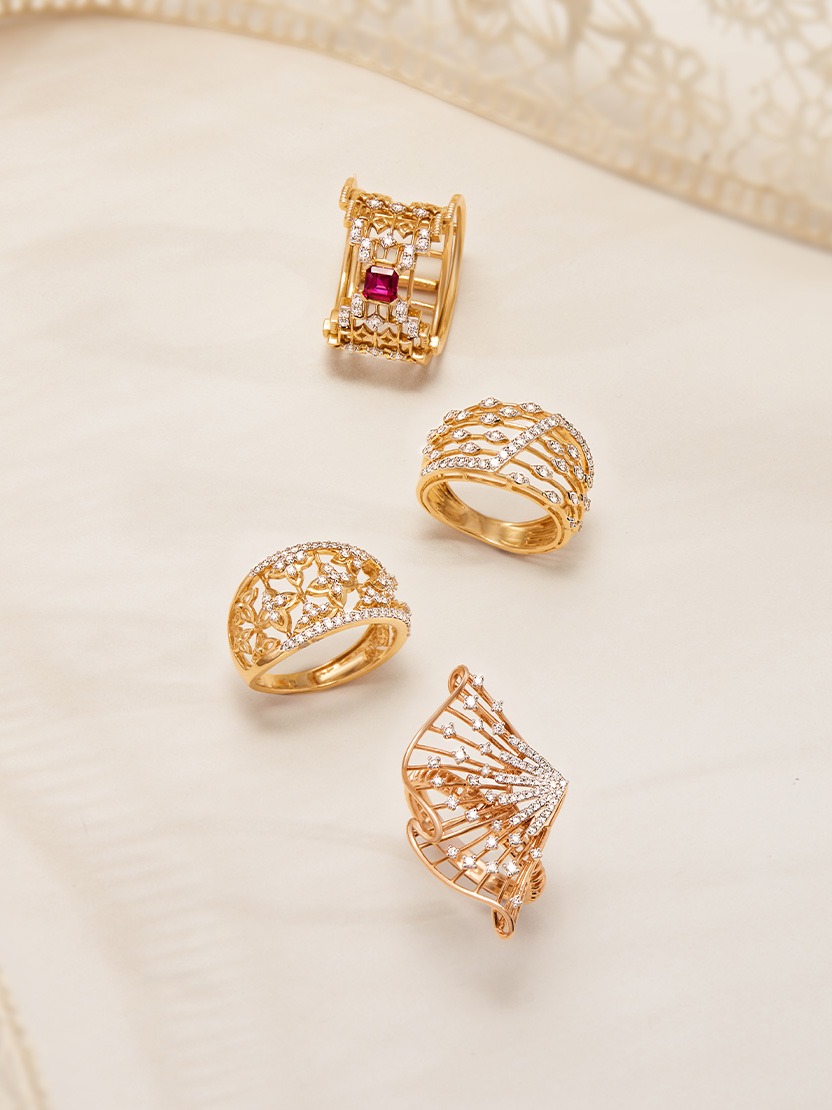 natural diamond rings