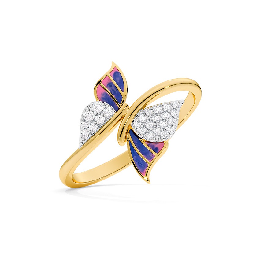 Butterfly Shine Diamond Ring