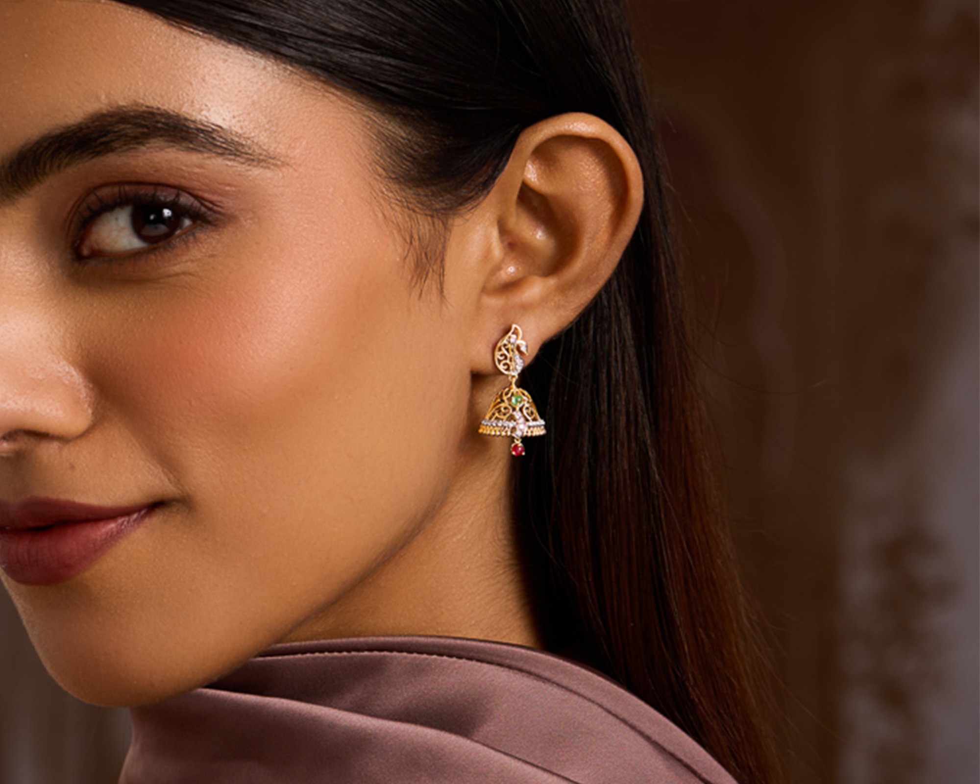 Peacock Earrings