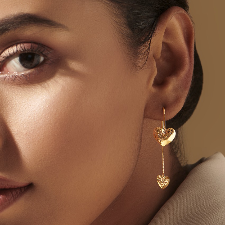 Tacey Cutout Gold Sui Dhaga