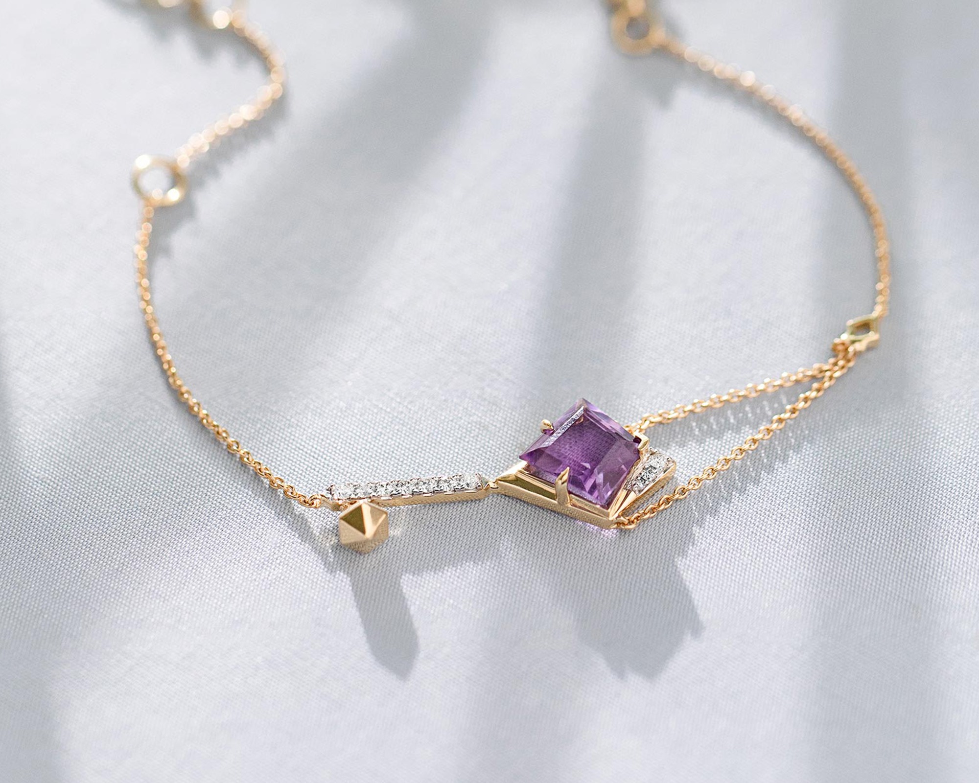 amethyst bracelet