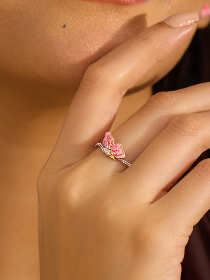 butterfly rings for women