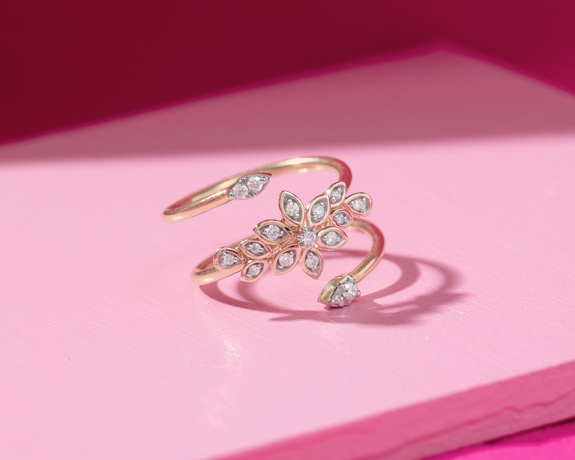 spiral ring gold