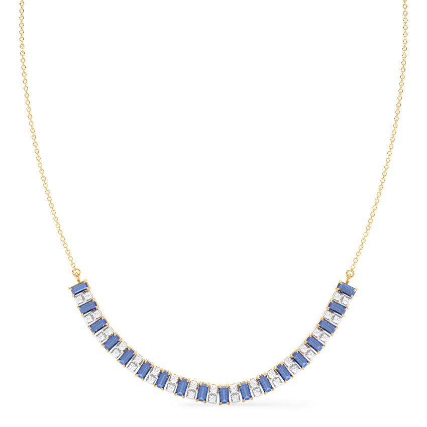 Blue Reverie Gemstone Necklace
