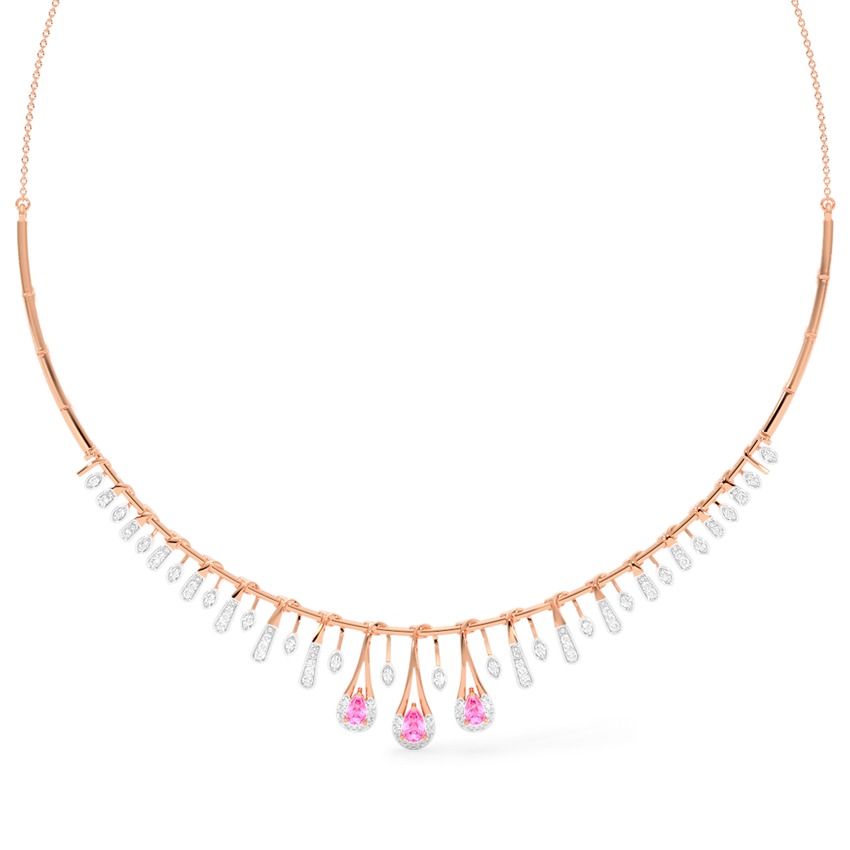 Opulent Twilight Gemstone Necklace