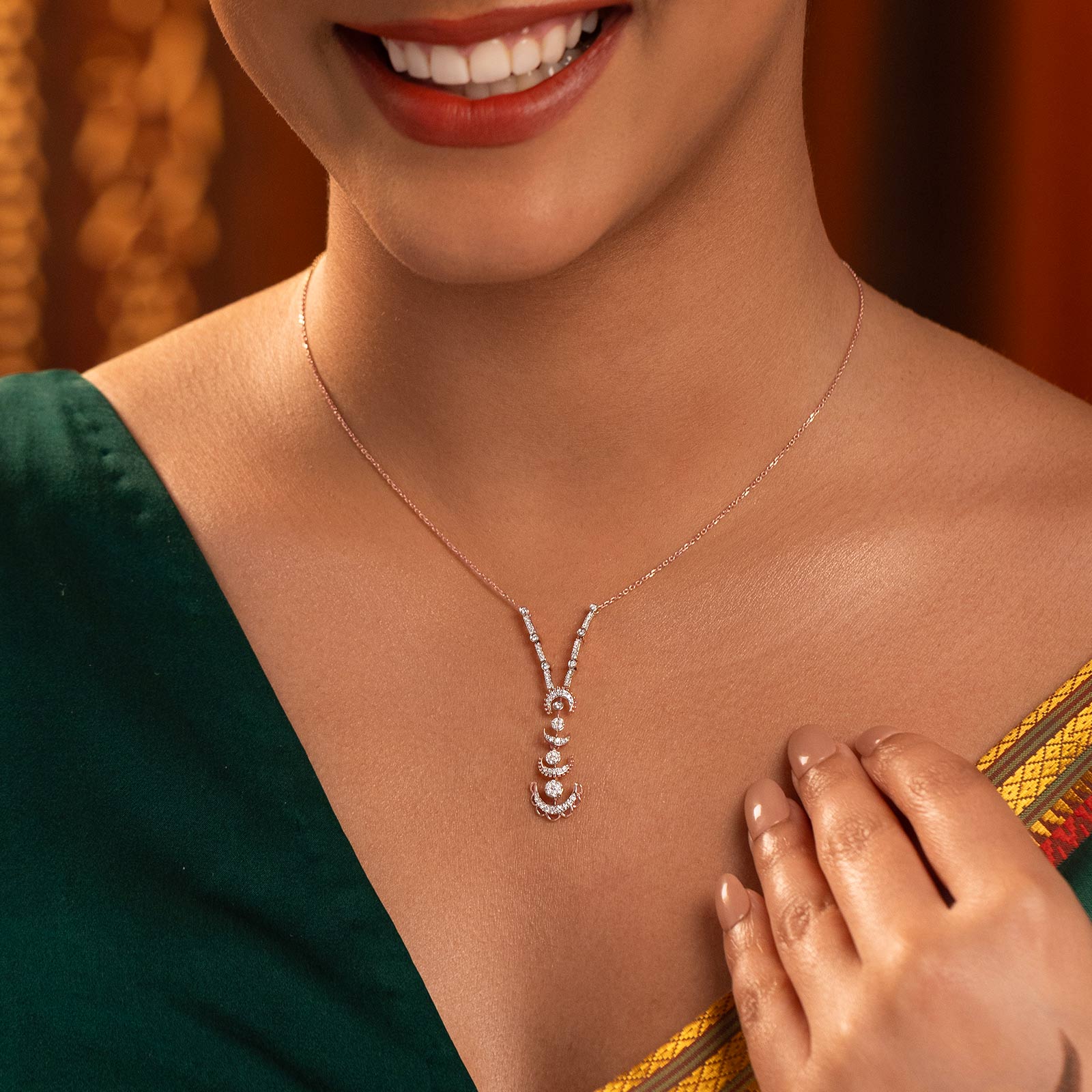 Luna Reverie Diamond Necklace