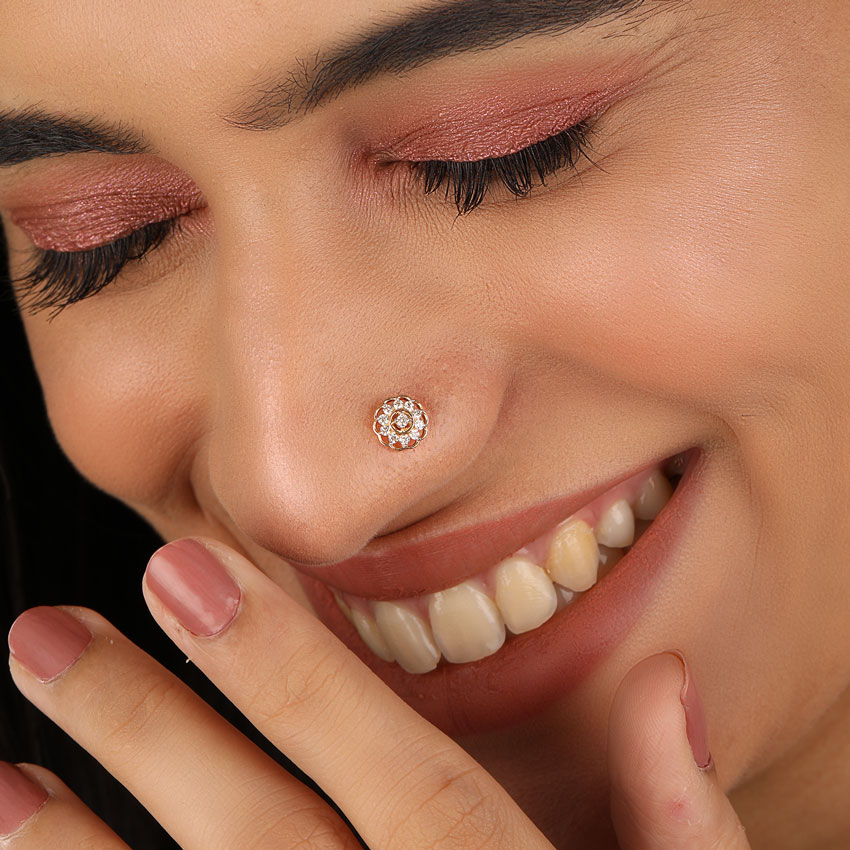 Hina Diamond Nose Pin