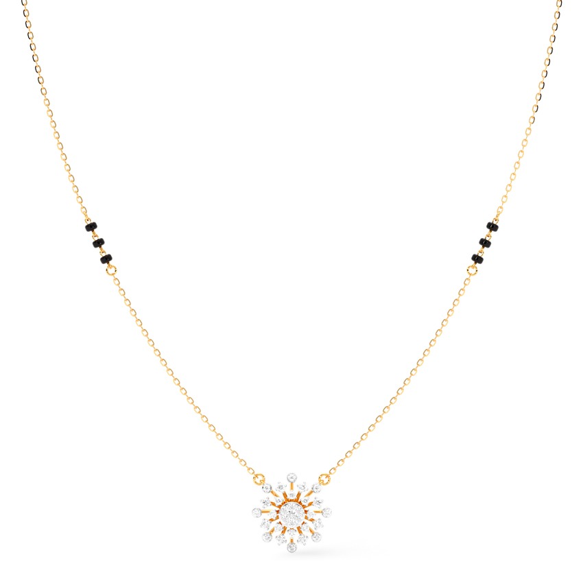 Snowflake Radiance Diamond Mangalsutra