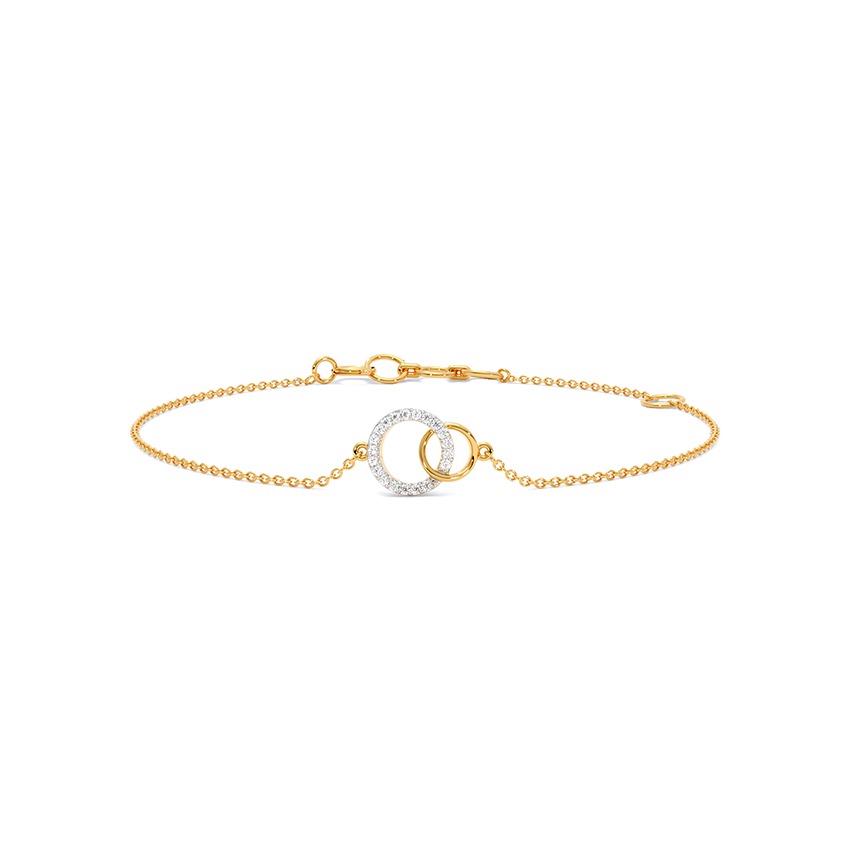 Minimal Muse 9KT Diamond Chain Bracelet