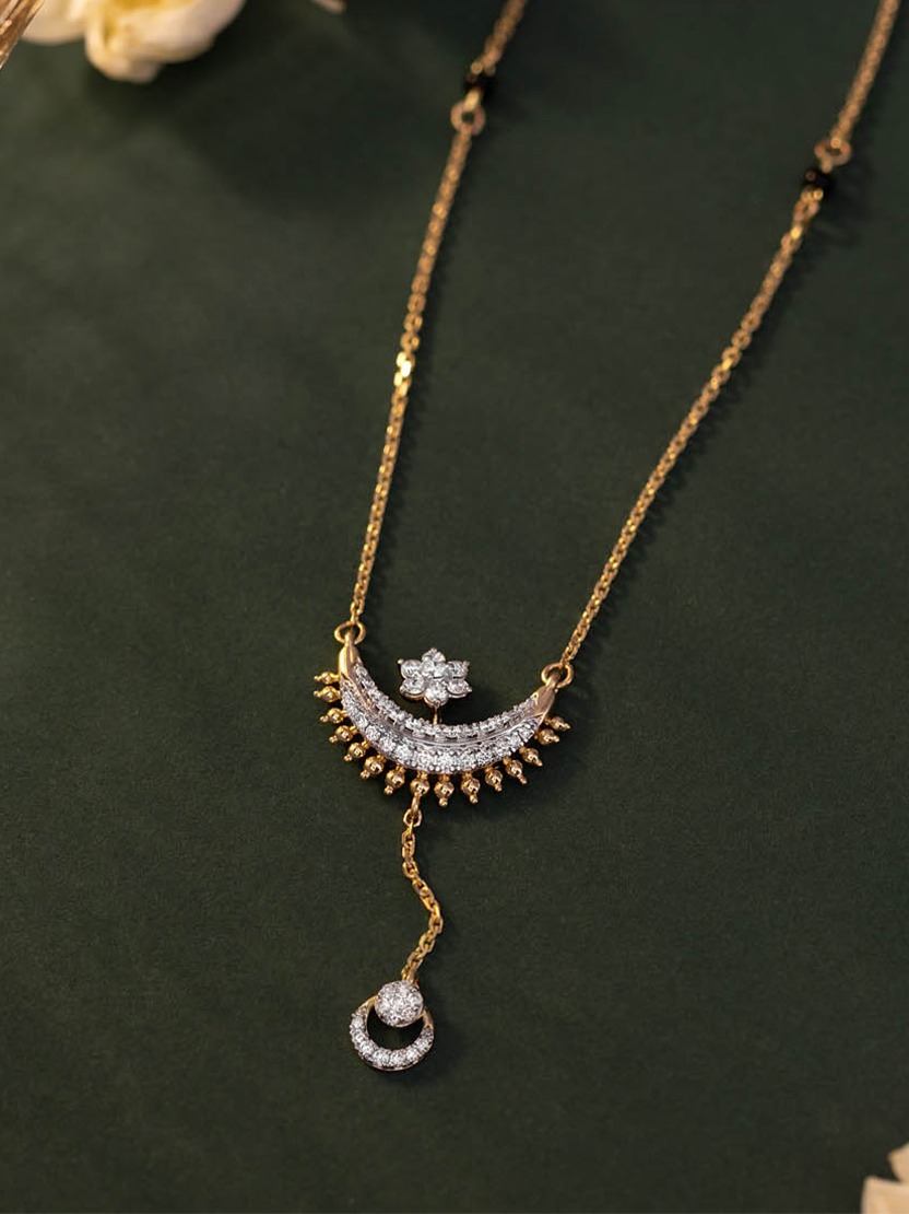 Chandrakor crescent necklace