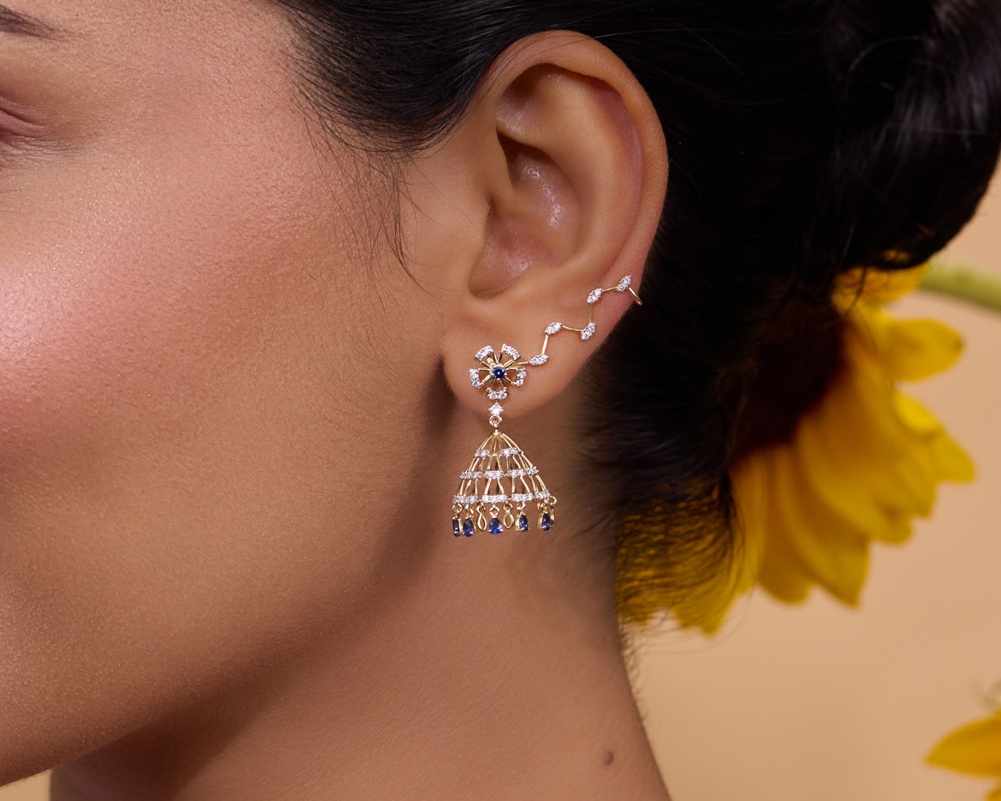 earrings for round face shape