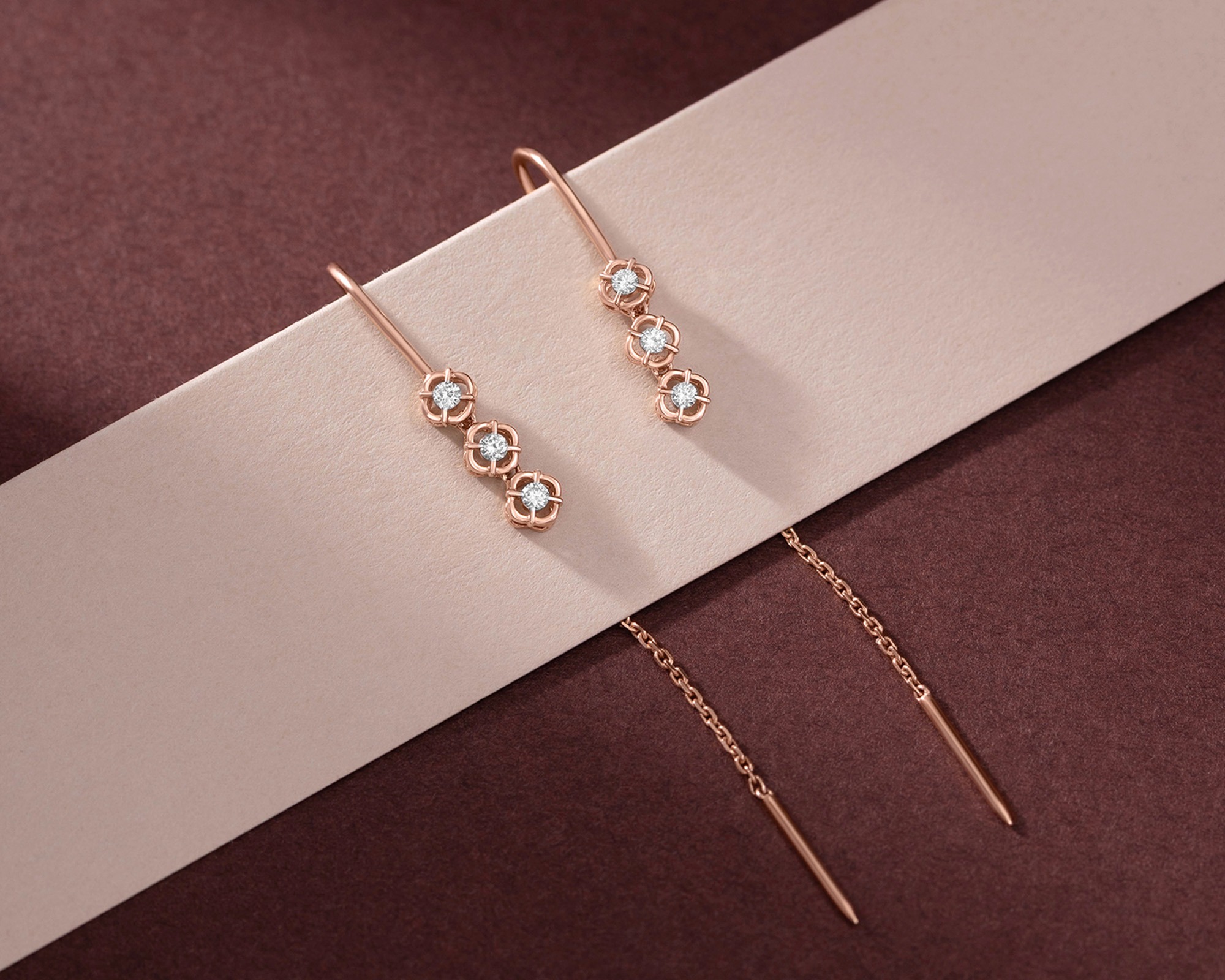 earrings for round face women