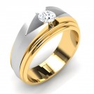 Frances Solitaire Ring Mount for Him